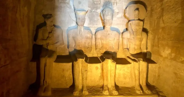 The Sun Festival in Abu Simbel, Egypt