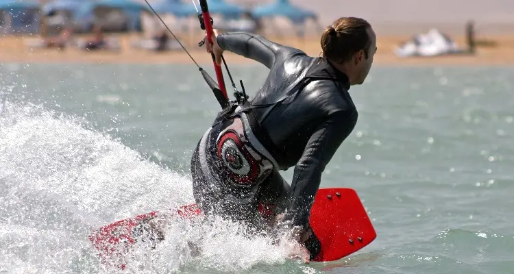 Kitesurfing in El Gouna, Egypt