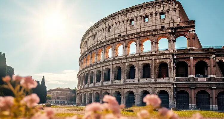 The Colosseum at sunrise