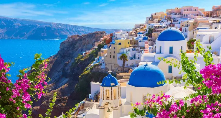 blue church domes