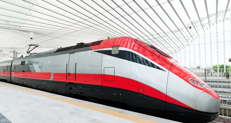 high speed train in Italy