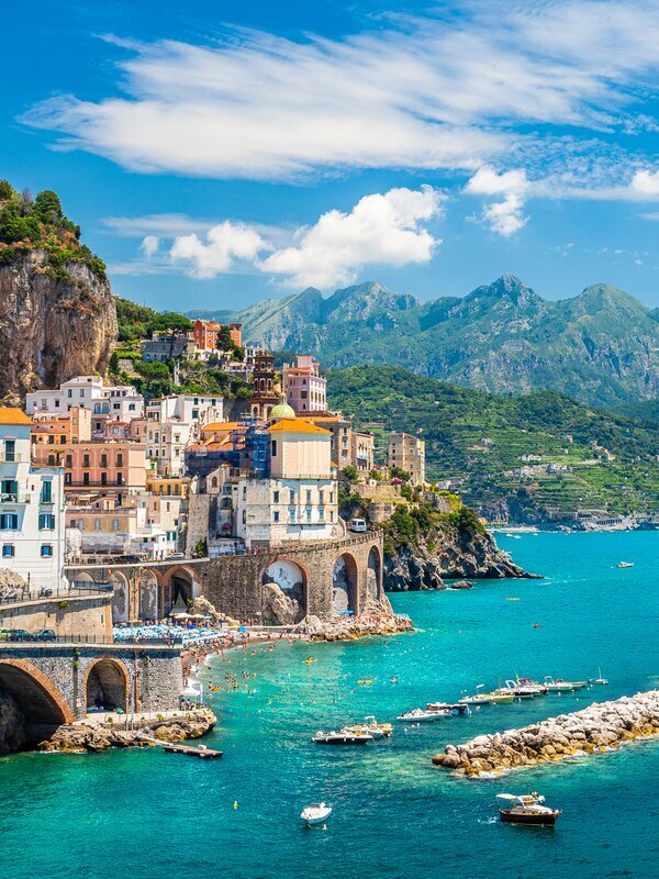 escorted tours of rome and amalfi coast