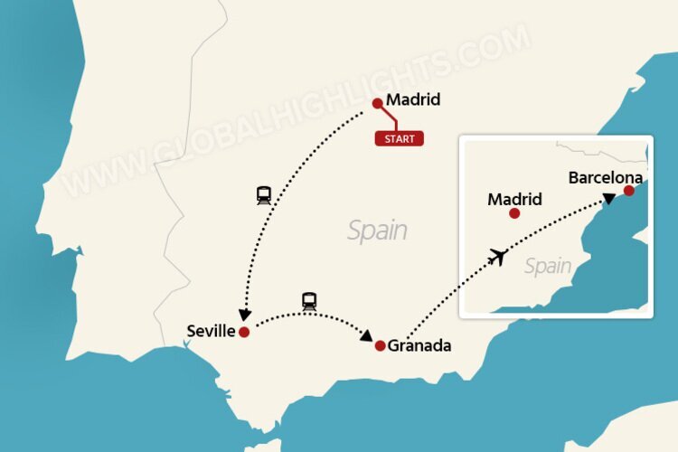 10Day the Best of Spain Tour
